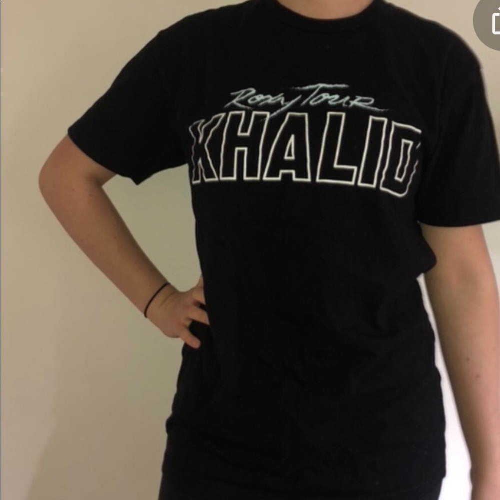 Khalid Roxy Tour Official Tee Shirt (Black)